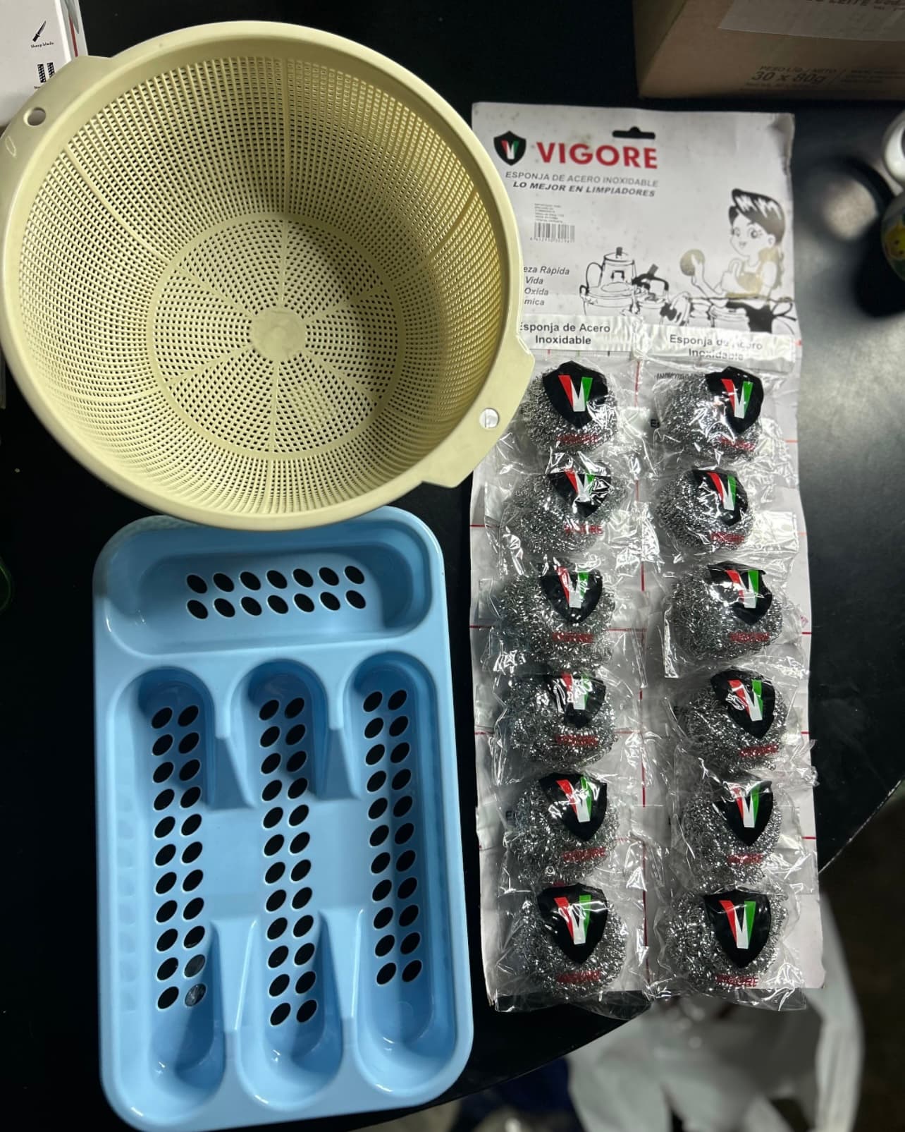 Kit colador - cubiertera - esponjax12