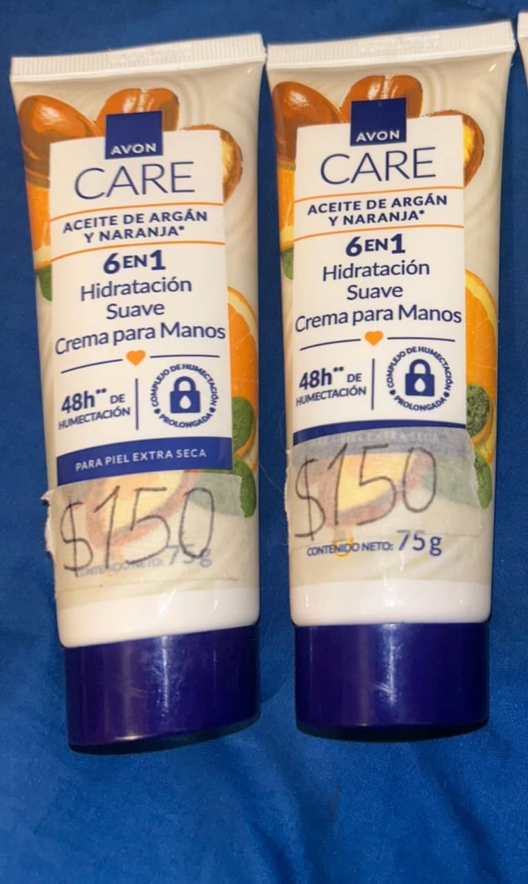 Crema manos aceite de argan y naranja