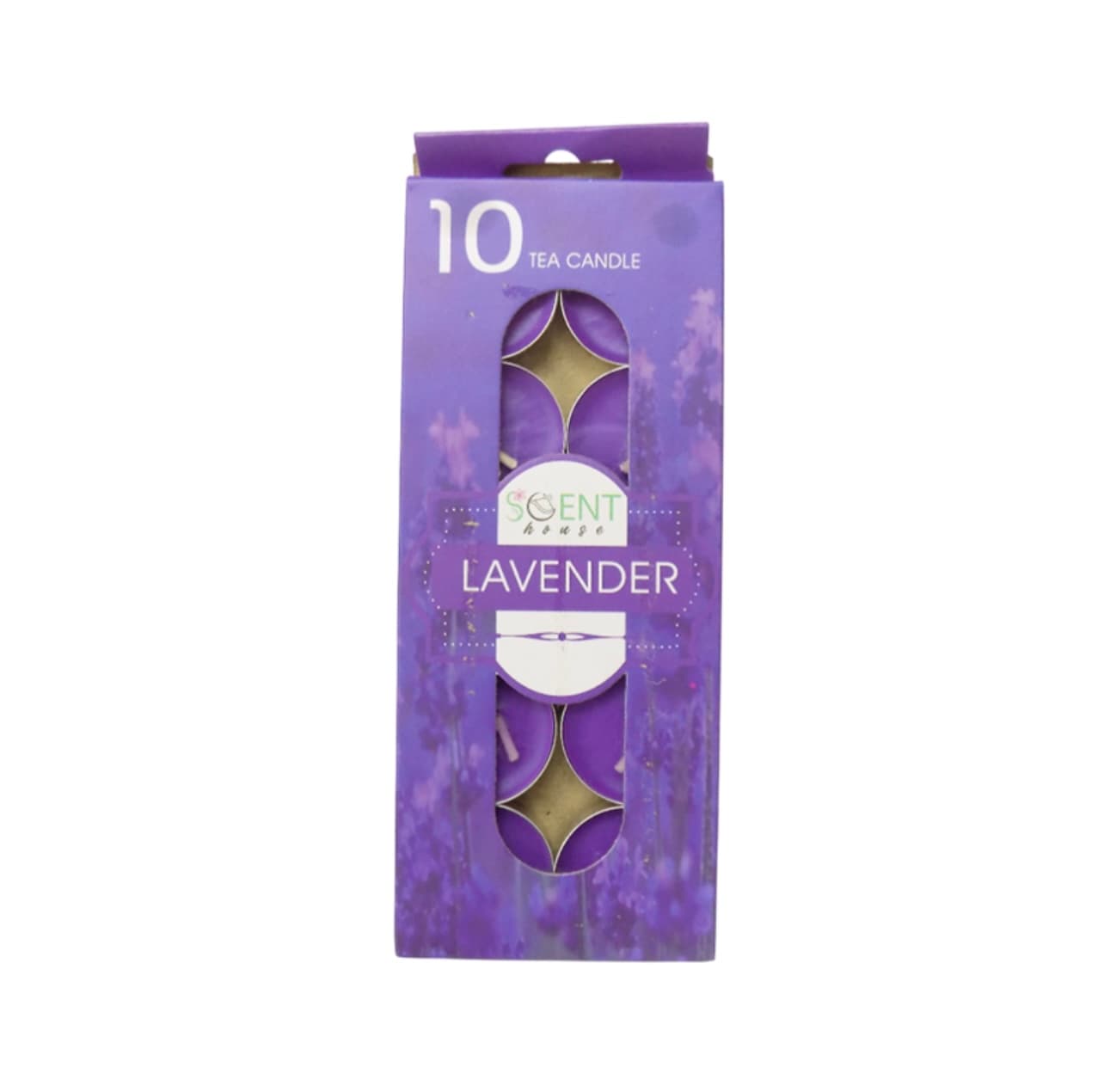 Velas chatas x10 4