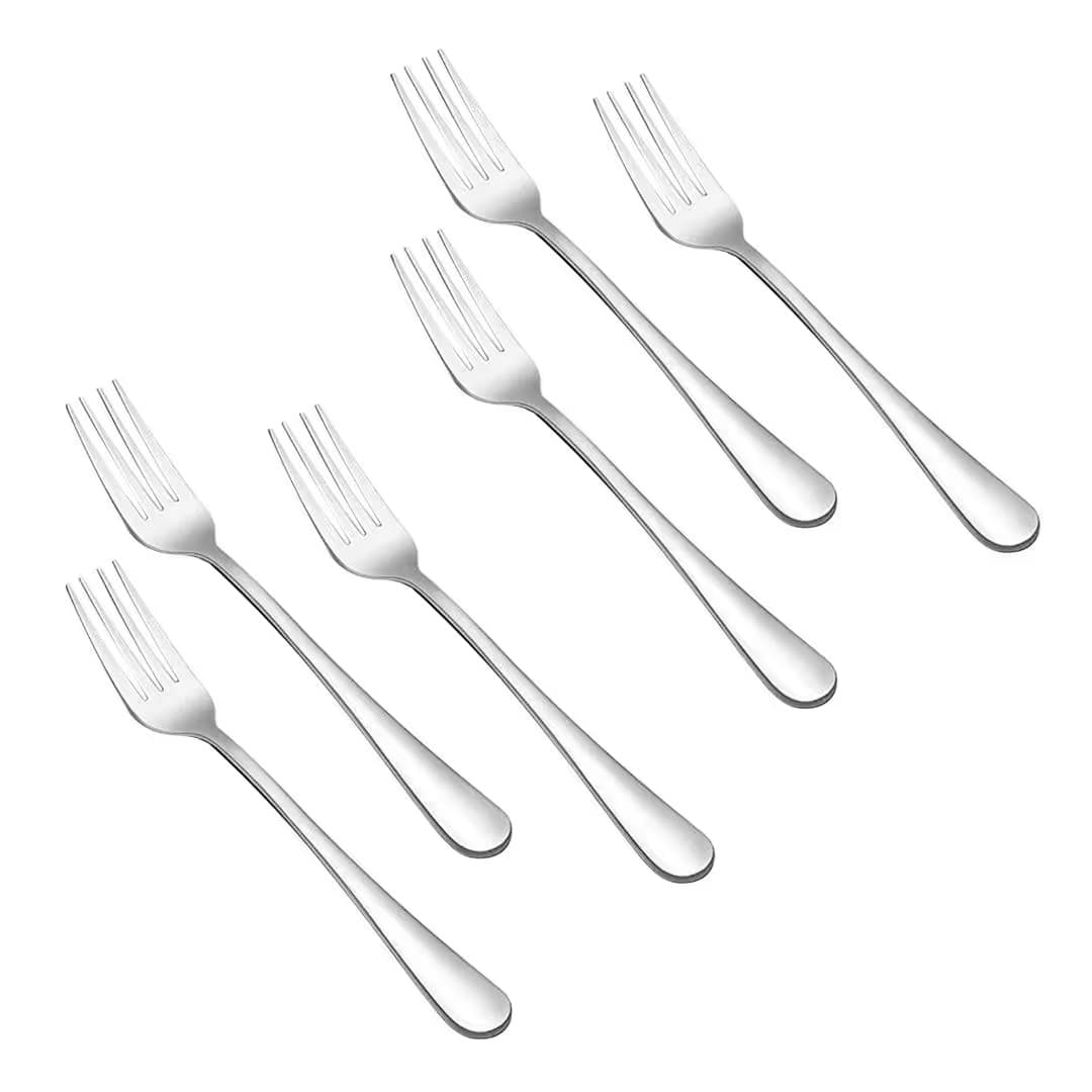 Tenedor para postre 6unidades