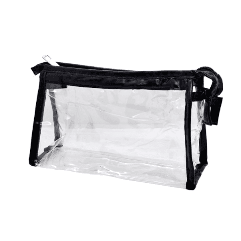 Neceser cartuchera transparente