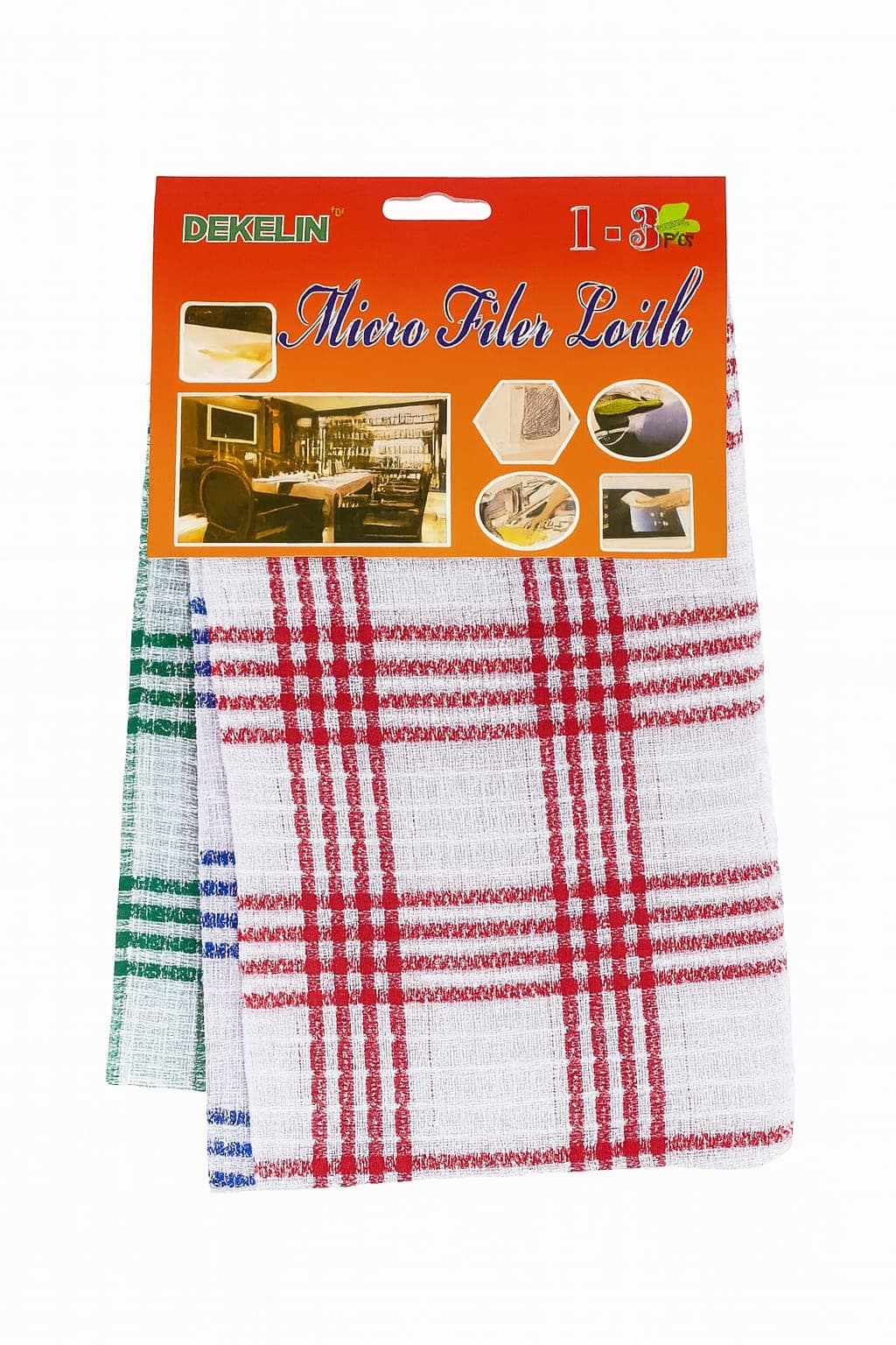 Tres paños de cocina