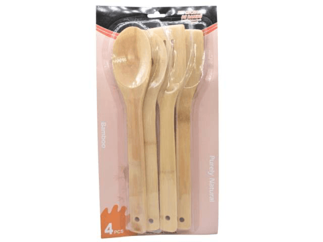 Set de menage de madera