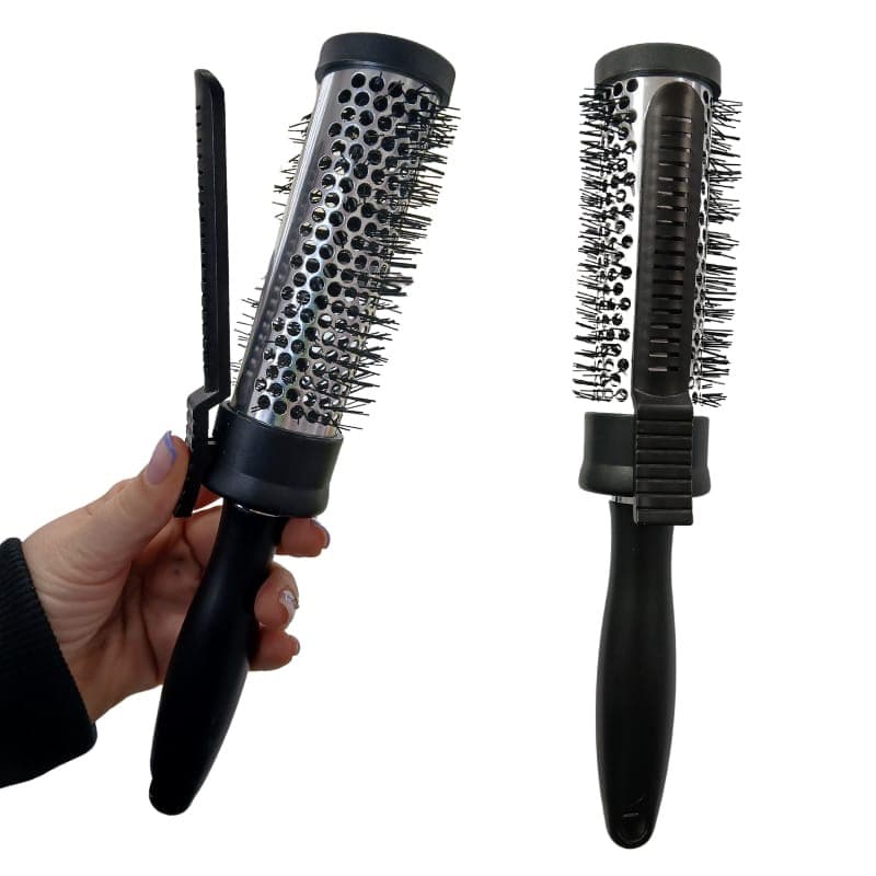 Cepillo para brushing con pinza
