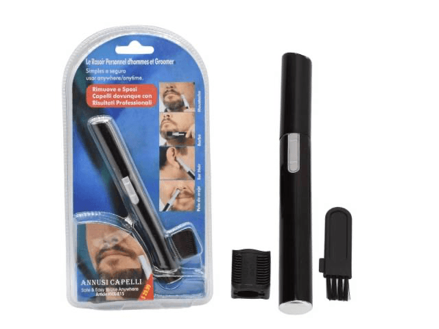 Rasuradora portátil para cejas y barba
