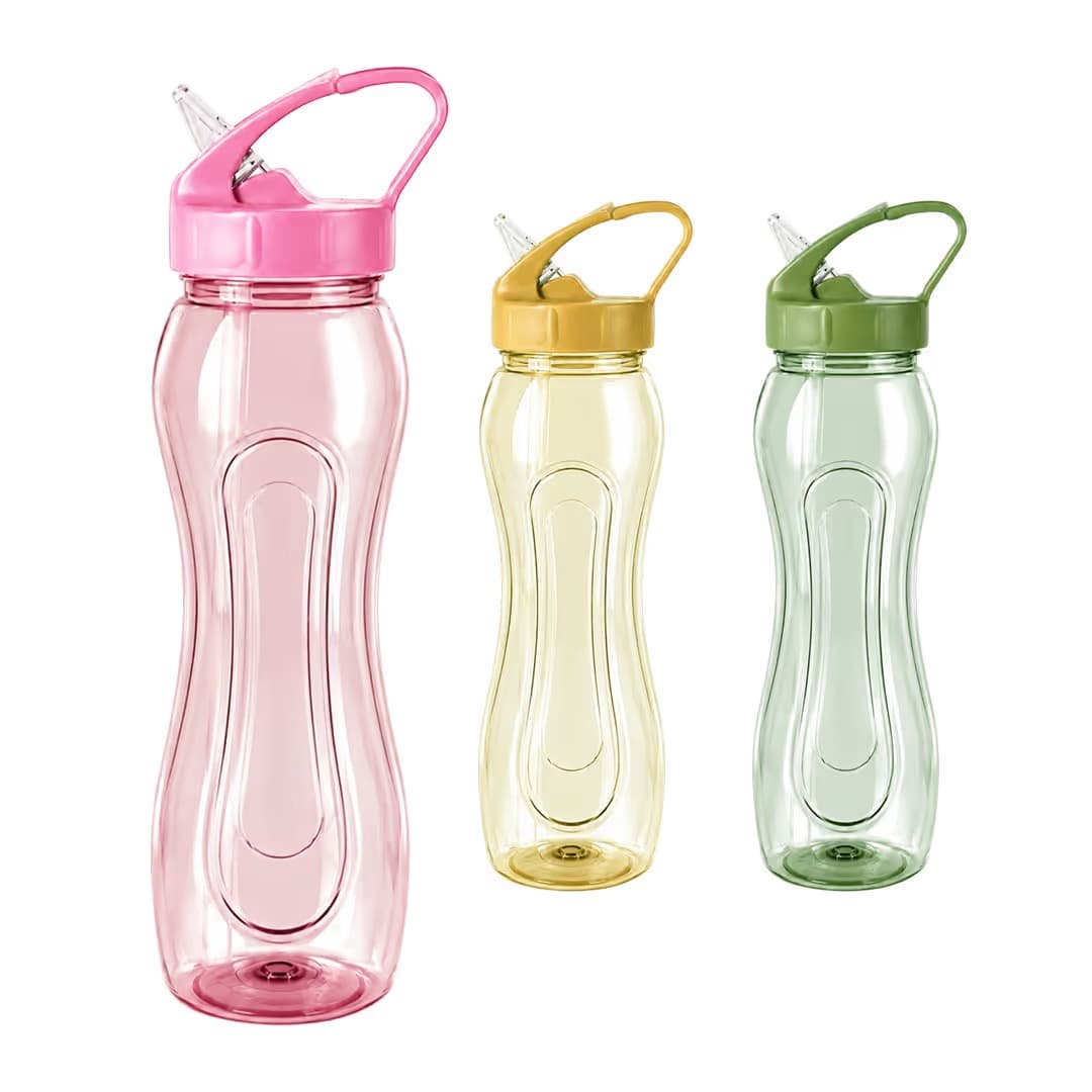 Botella plastica con pico dispensador