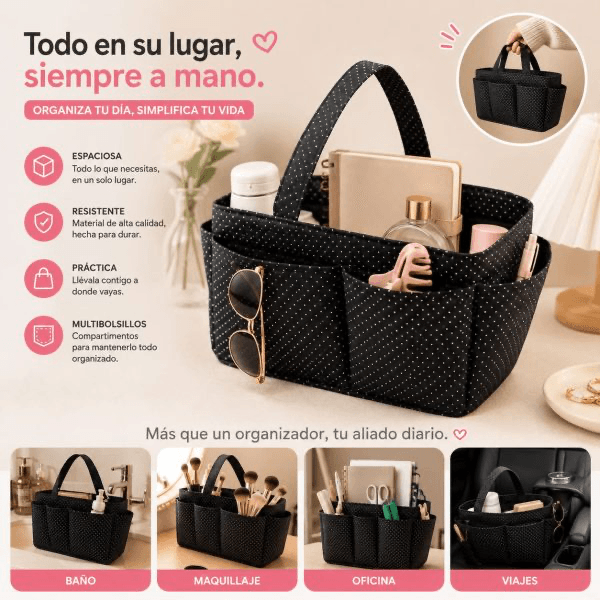 Organizador de cartera 13x23cm