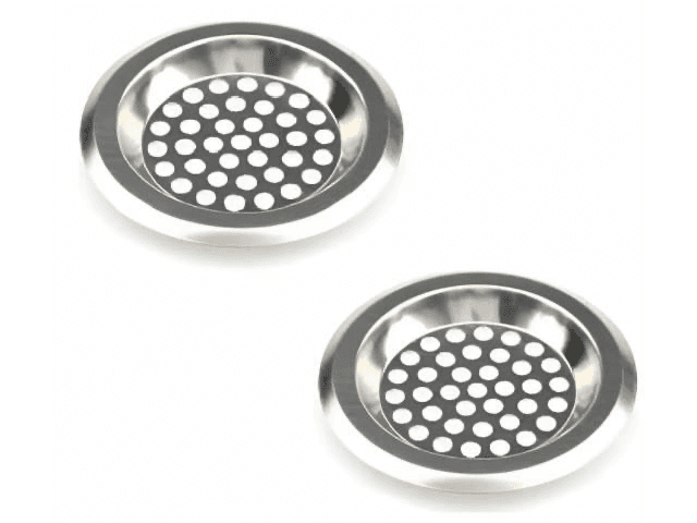 Rejilla de metal para piletas 2pcs
