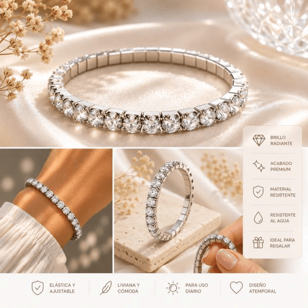Pulsera strass