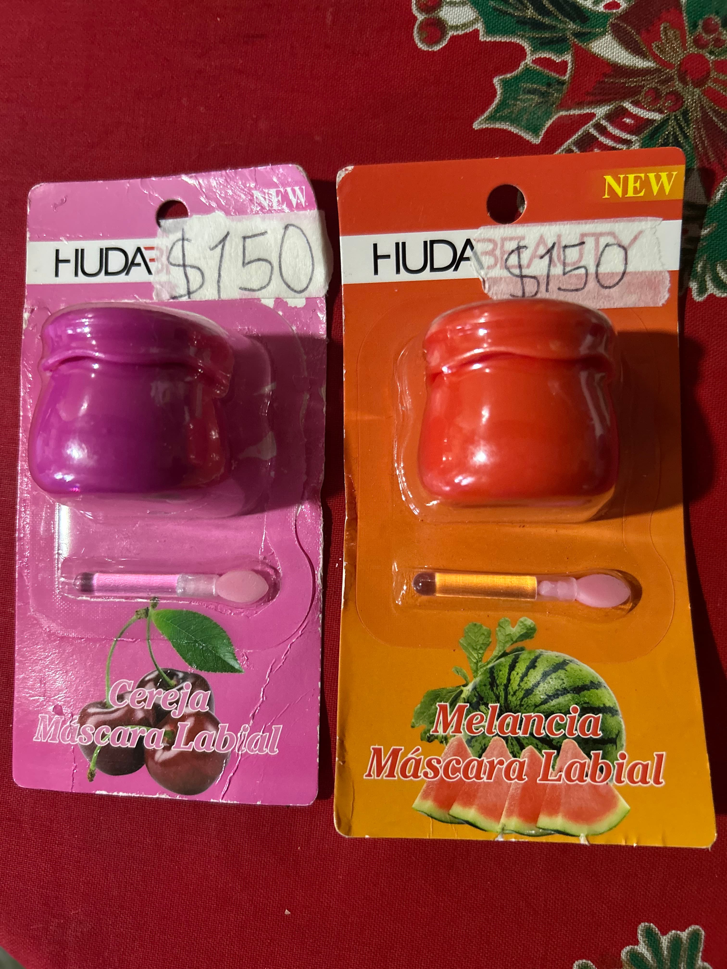 Máscara de labios sandía o cereza